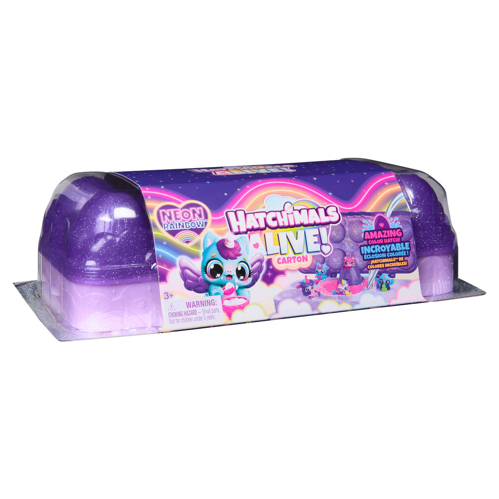 Hatchimals Alive Neon Rainbow Karton