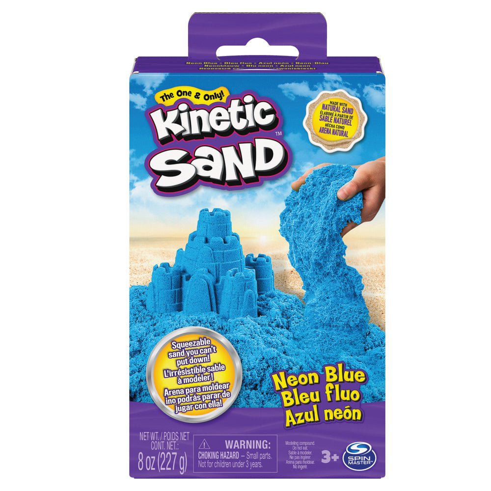 Kinetic Sand Neonboks med Primærfarver