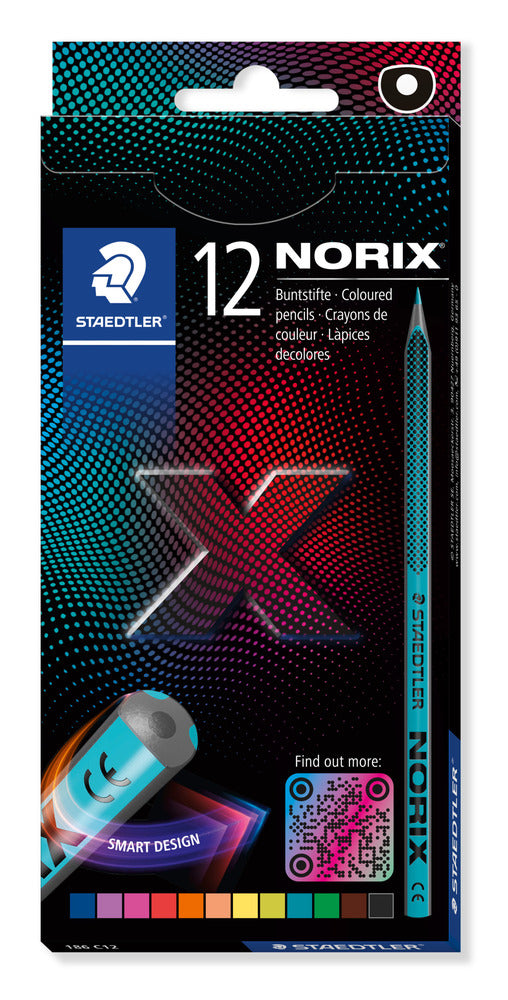 Staedtler farveblyant Norix 12 ass farver