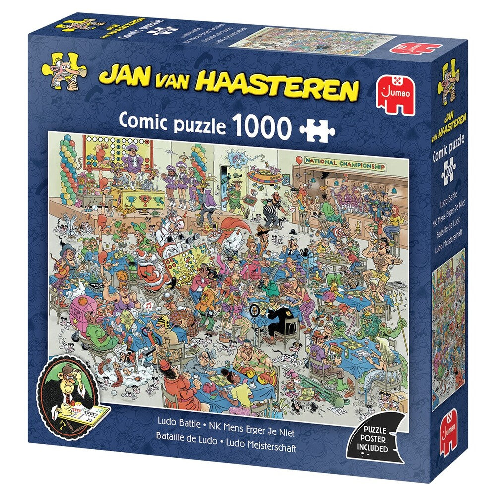 Puslespil JvH Ludo Battle 1000 brikker