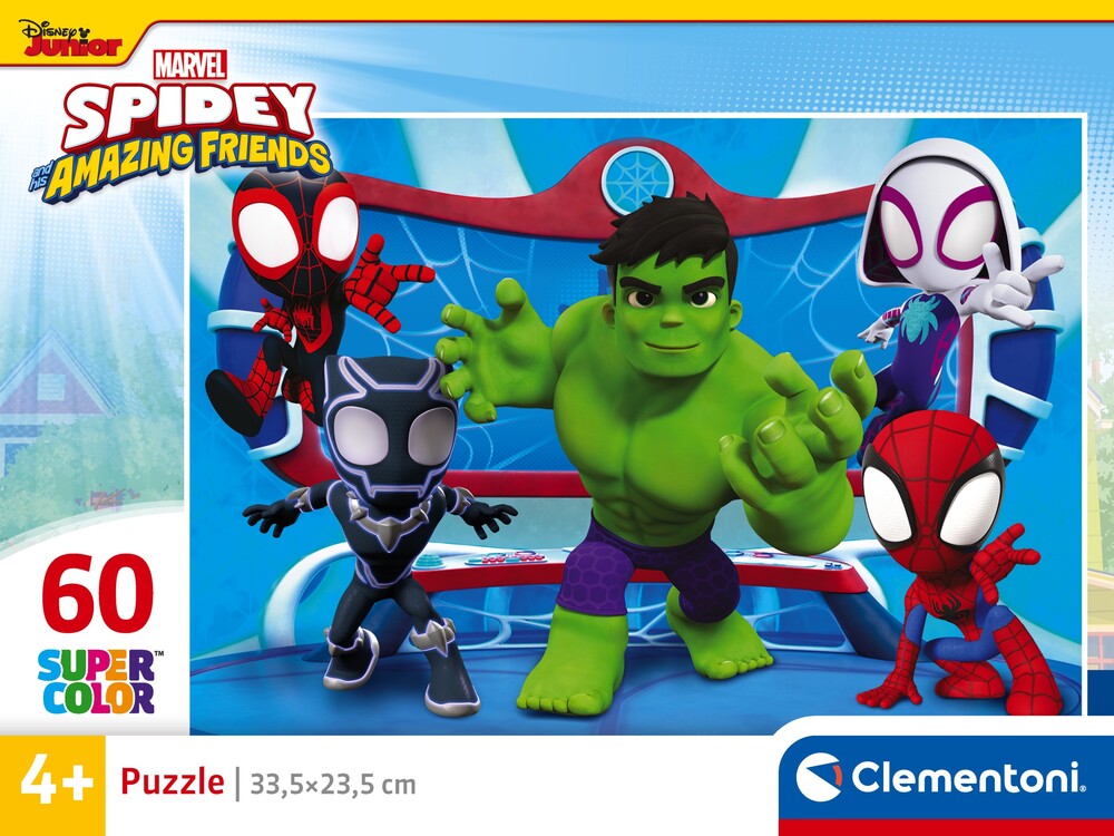 Puslespil Spidey And His Amazing Friends 60 brikker