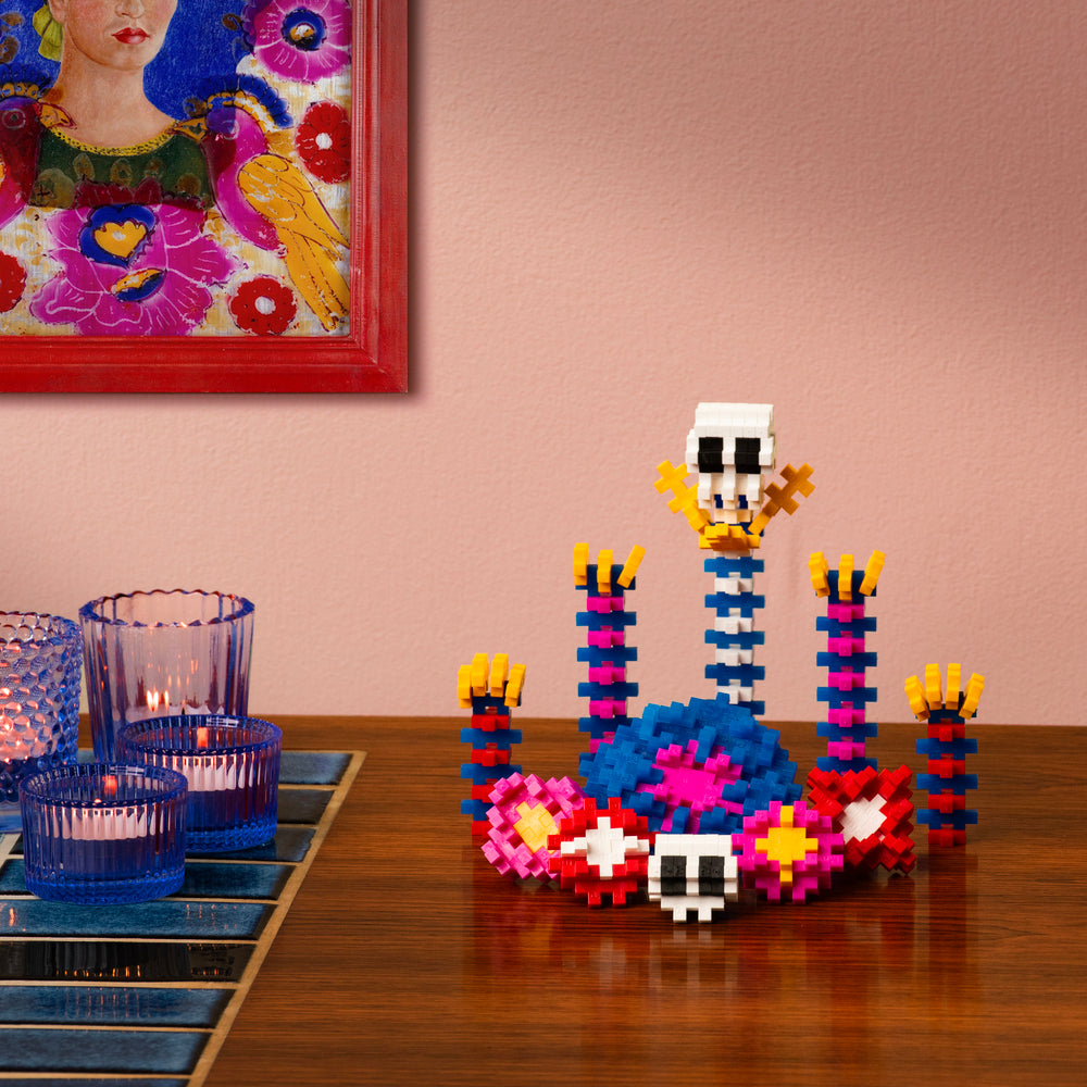 Plus-Plus Inspired - Frida Kahlo