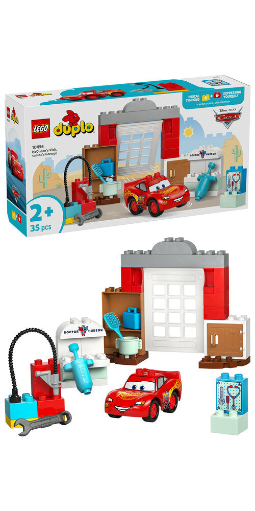 10456 LEGO DUPLO Disney Lynet McQueens besøg i Docs værksted