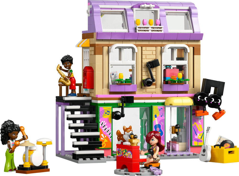 42653 LEGO Friends Musikbutik og lejlighed