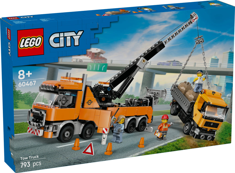 60467 LEGO City Stort bjærgningskøretøj med kran