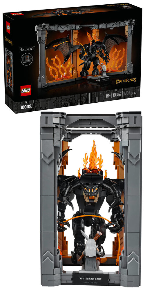 10367 LEGO Icons Ringenes Herre: Balrog™-bogniche