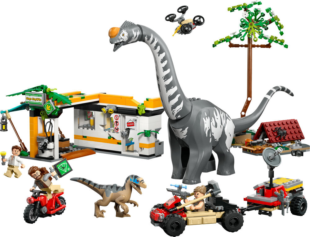 76973 LEGO Jurassic World Sporingsmission: Raptor og titanosaurus
