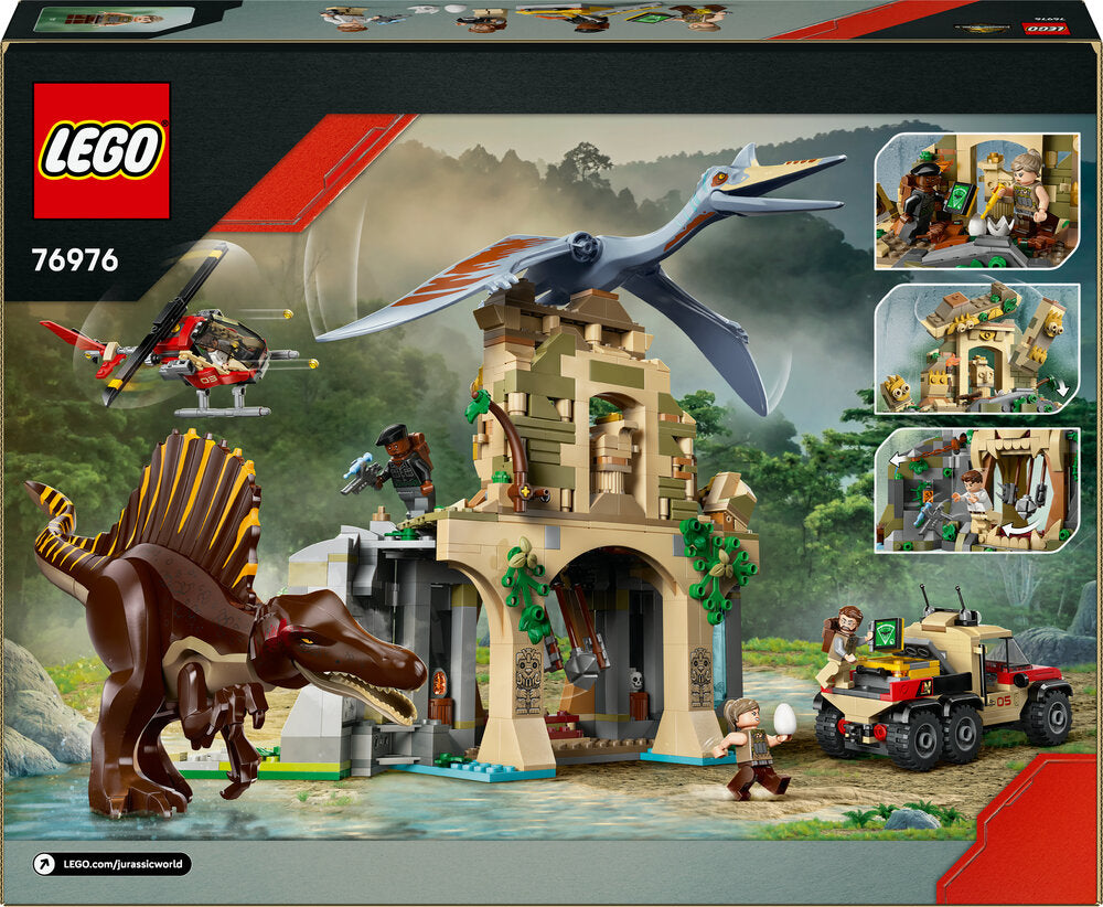 76976 LEGO Jurassic World Luftmission: Spinosaurus og quetzalcoatlus