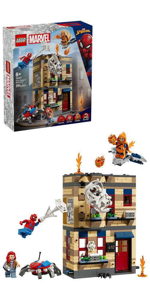76317 LEGO Super Heroes Peter Parkers lejlighed