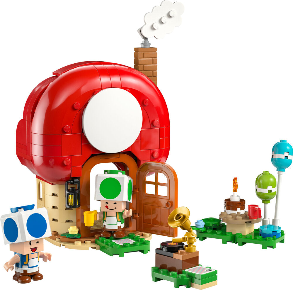 72041 LEGO Super Mario Fest i Toads hus