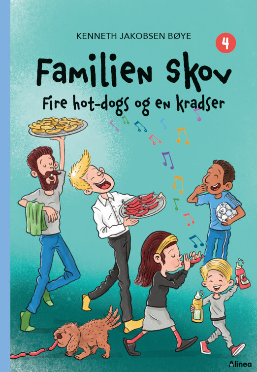 Familien Skov 4 - Fire hot-dogs og en kradser, Blå Læseklub