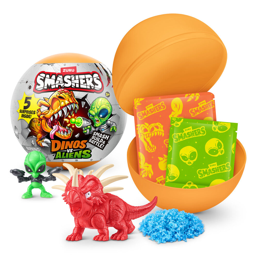 SMASHERS DINO vs aliens ass