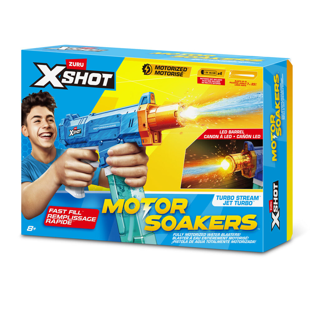 Xshot WATER Fast Fill Turbo Stream, motoriseret vandpistol