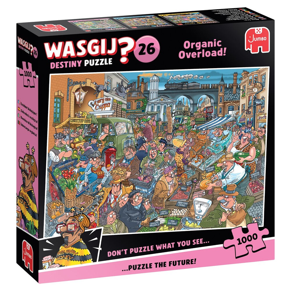 Puslespil Wasgij Destiny 26 Organic Overload! 1000 brikker