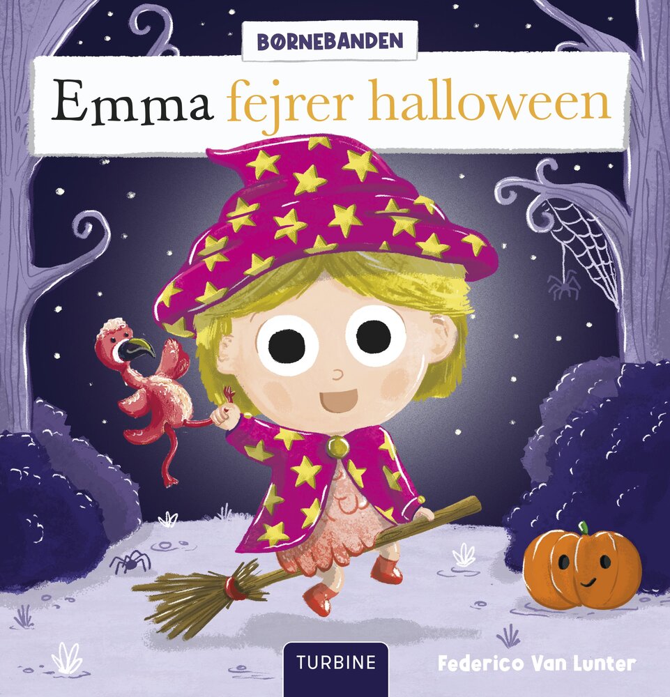 Emma fejrer halloween