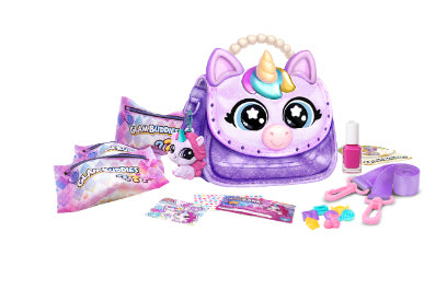 Glam Buddies Unicorn Nail Polish Purse Surprise  Ass