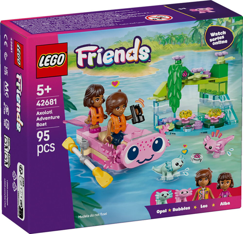 42681 LEGO Friends Axolotl-eventyrbåd