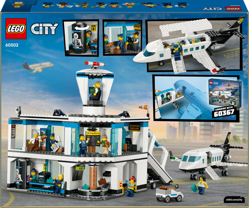 60502 LEGO City Lufthavn med fly