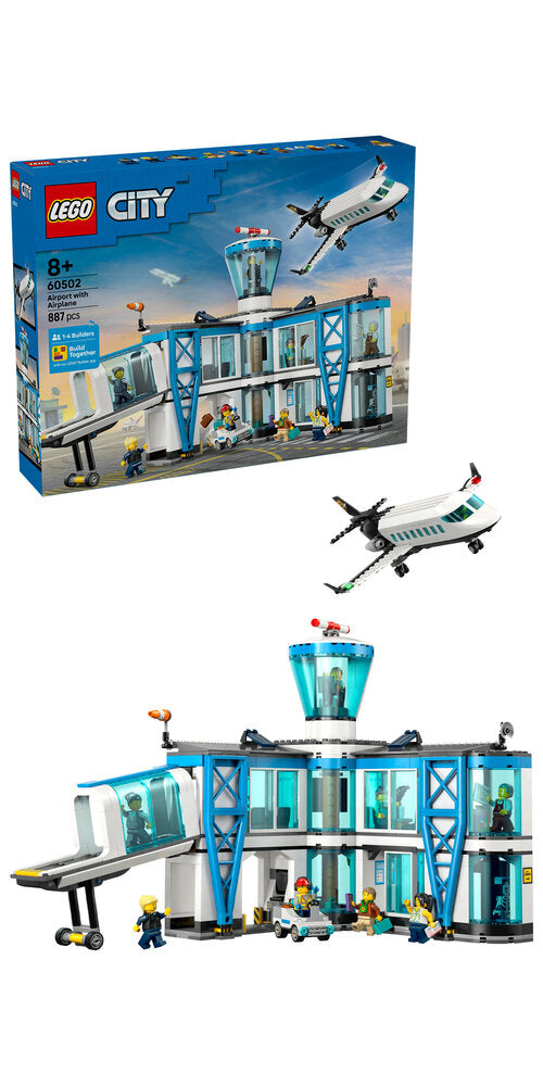 60502 LEGO City Lufthavn med fly