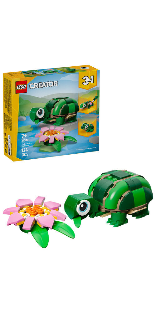 31377 LEGO Creator Skildpadde med åkandeblomst