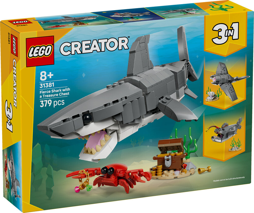 31381 LEGO Creator Farlig haj med skattekiste