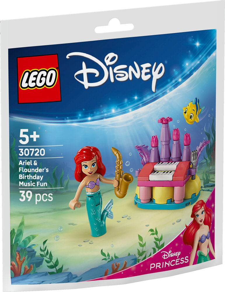 30720 LEGO Disney Princess Ariel og Tumles sjove fødselsdagsmusik