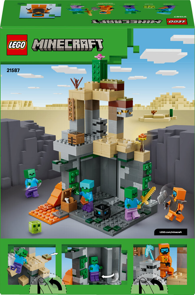 21587 LEGO Minecraft Zombie-fangekælder