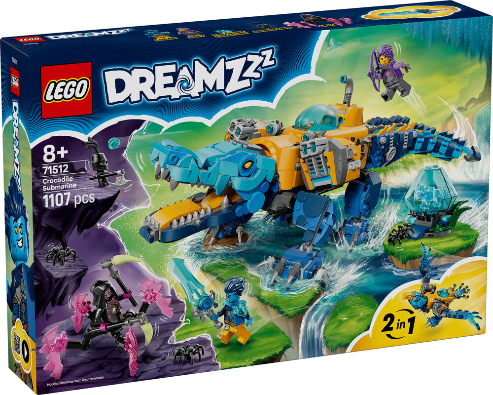 71512 LEGO DREAMZzz Krokodille-ubåd