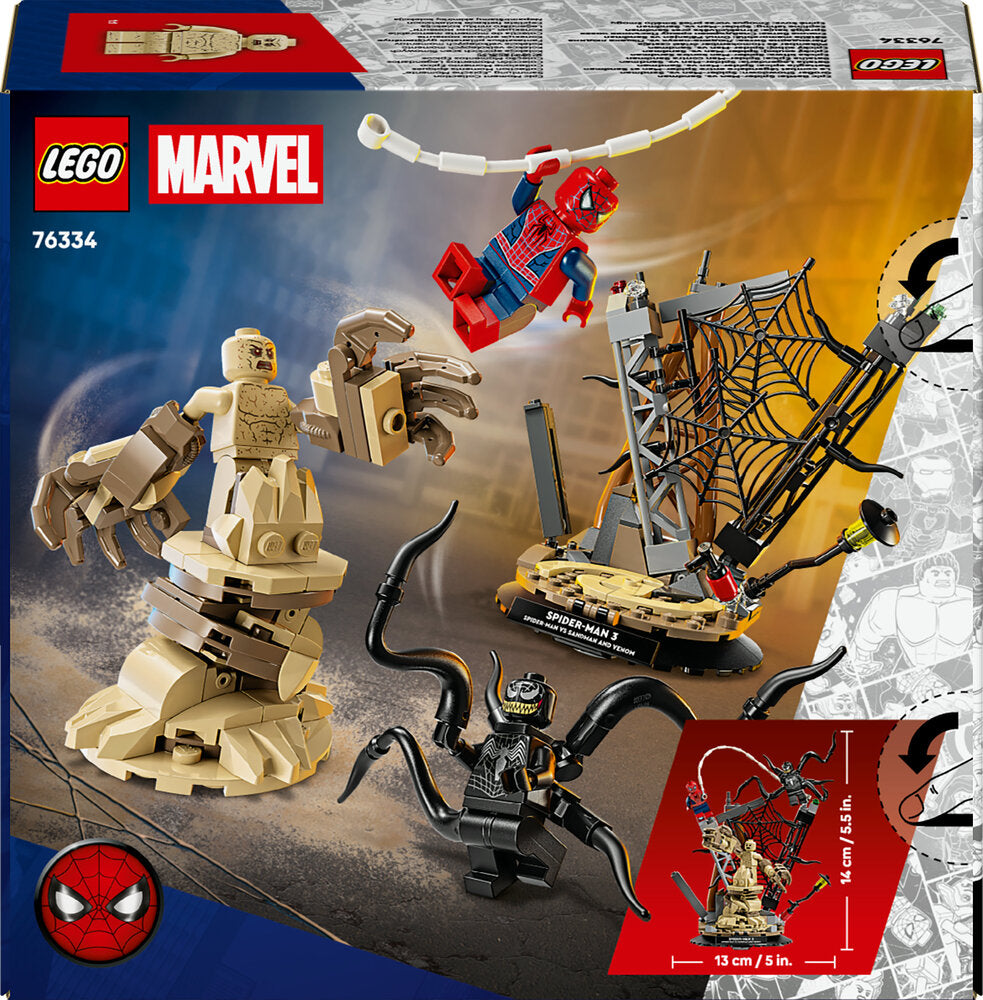 76334 LEGO Super Heroes Marvel Episk kamp: Spider-Man mod Sandman