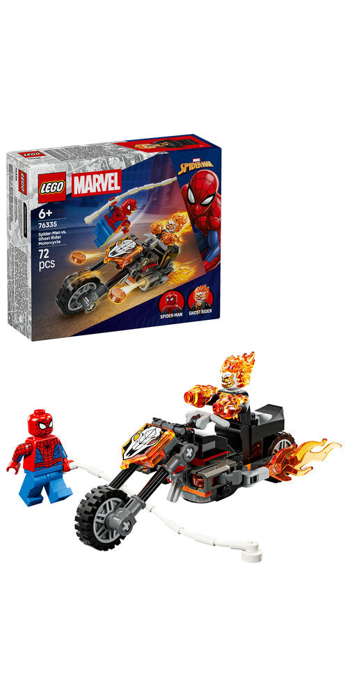 76335 LEGO Super Heroes Marvel Spider-Man mod Ghost Rider på motorcykel