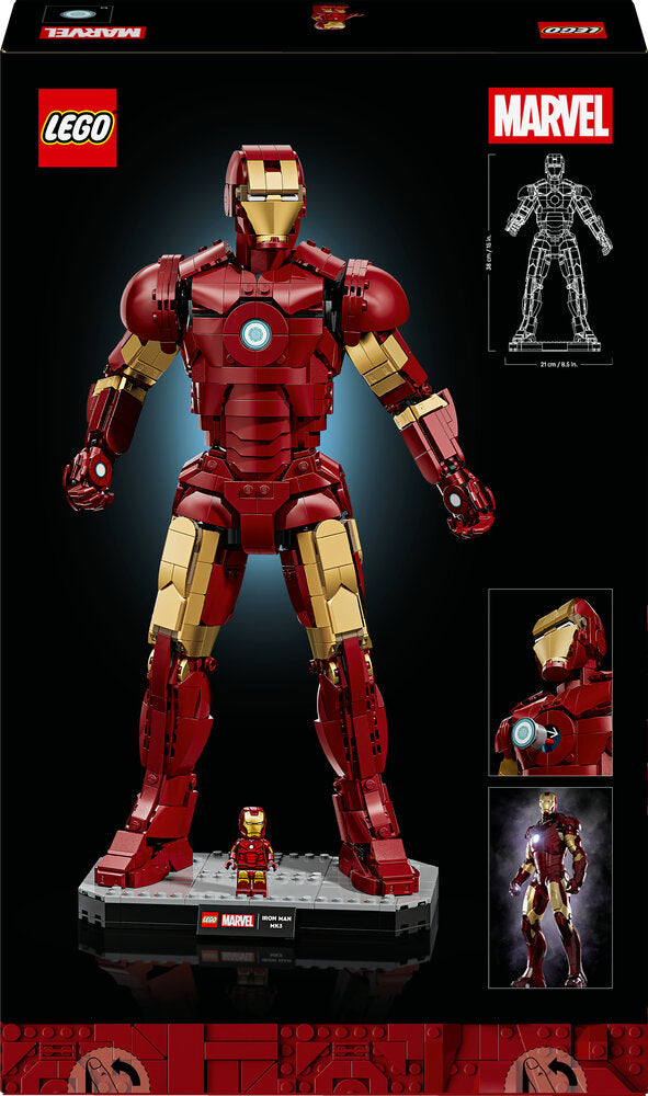 76344 LEGO Super Heroes Marvel Iron Man Mark 3 – samlerudgave