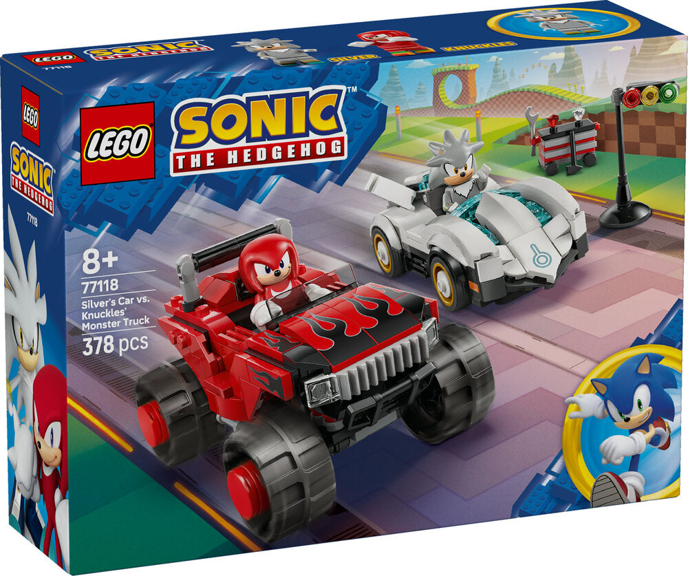 77118 LEGO Sonic Silvers bil mod Knuckles' monstertruck