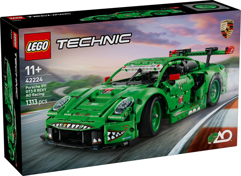 42224 LEGO Technic Porsche 911 GT3 R REXY AO Racing-racerbil