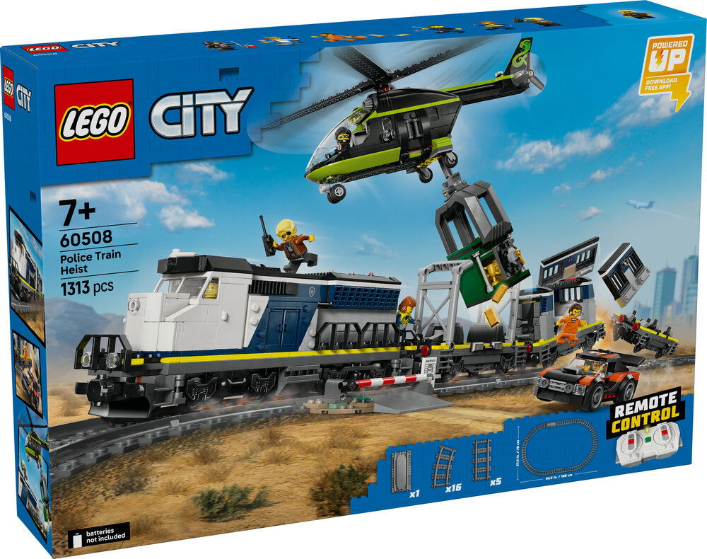 60508 LEGO City Røveri mod polititoget