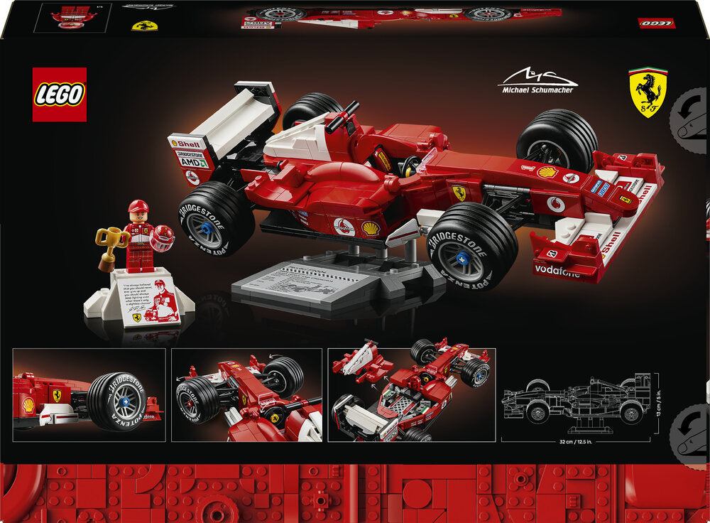 11375 LEGO Icons Ferrari F2004 og Michael Schumacher