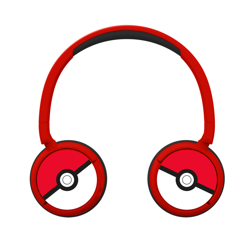 Pokemon høretelefoner til børn, rød