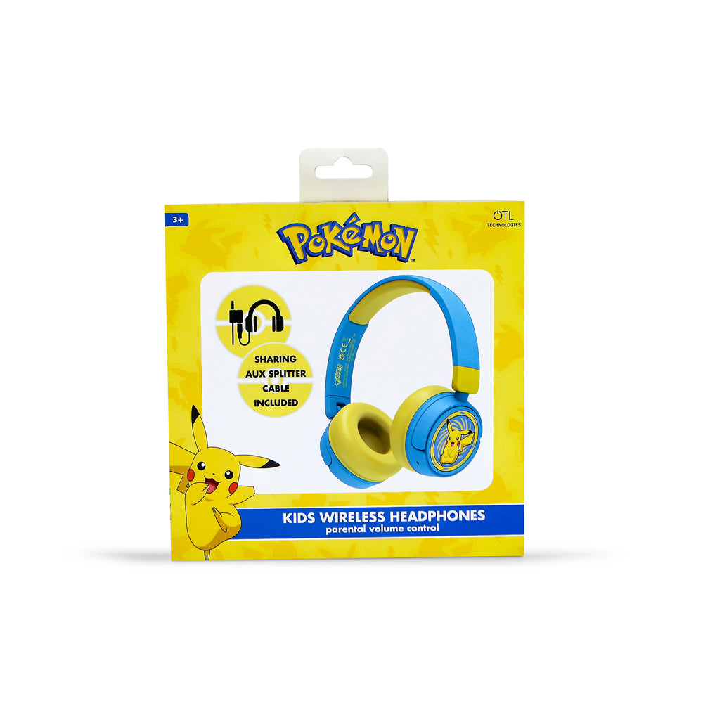 Pokemon høretelefoner til børn, blå