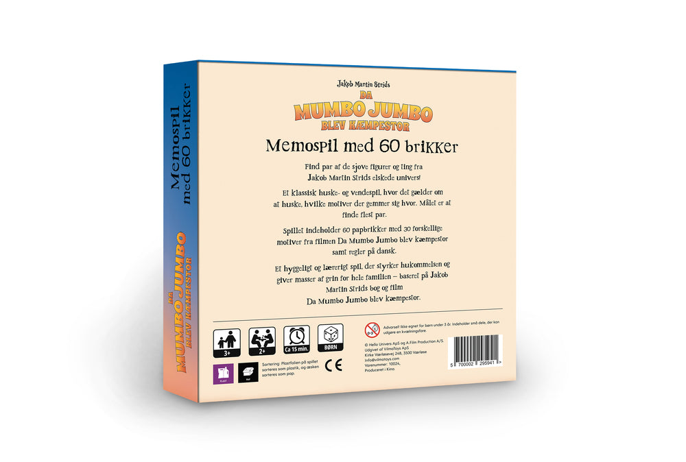 Da Mumbo Jumbo blev kæmpestor - Memospil