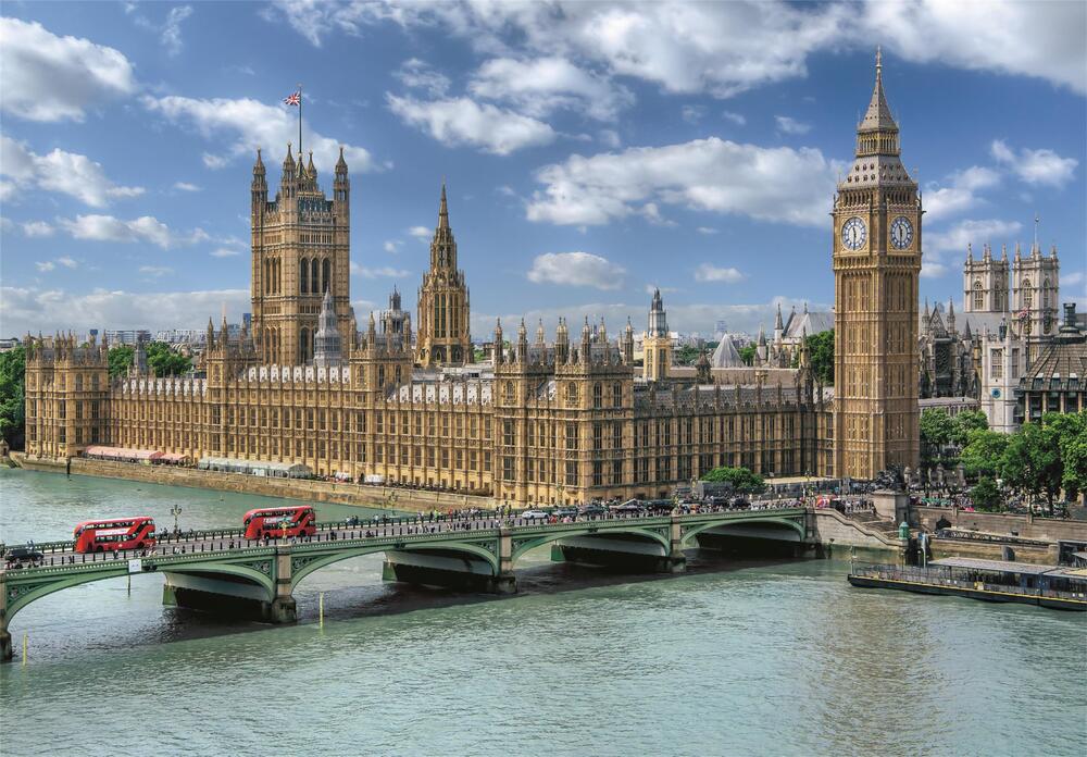 Puslespil Clementoni The Houses of Parliament 3000 Brikker