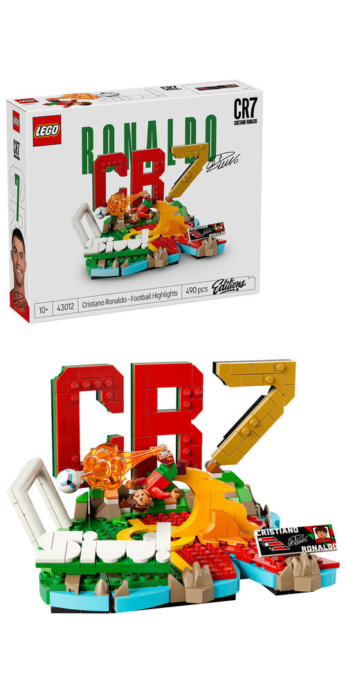 LEGO Editions Football 43012 Cristiano Ronaldo – fodboldhøjdepunkter