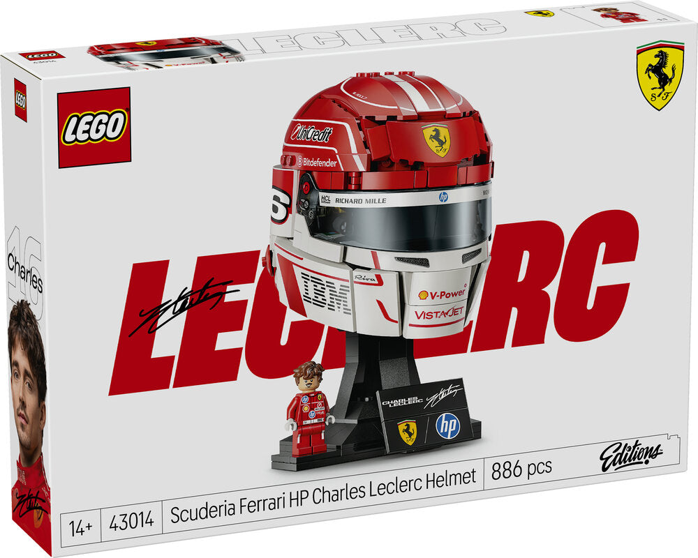 LEGO Editions Vehicles 43014 Scuderia Ferrari HP Charles Leclerc-hjelm