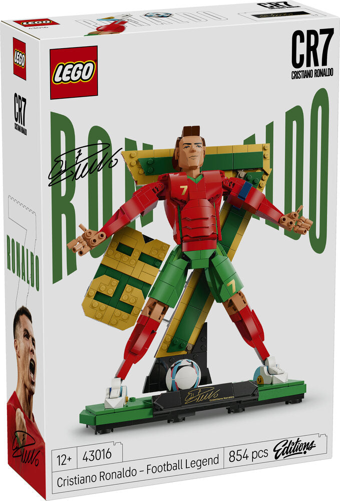 LEGO Editions Football 43016 Cristiano Ronaldo – fodboldlegende