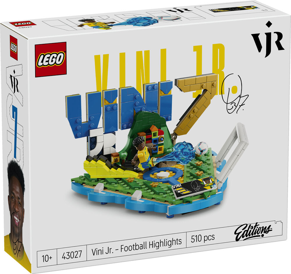 LEGO Editions Football 43027 Vini Jr. – fodboldhøjdepunkter