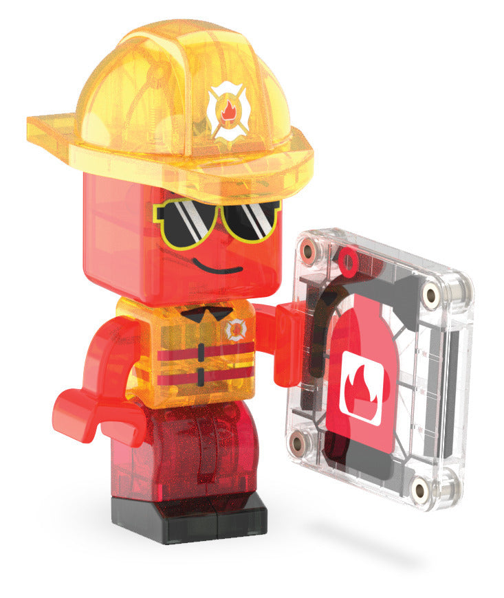 Magna-Tiles Fire rescue 27 dele
