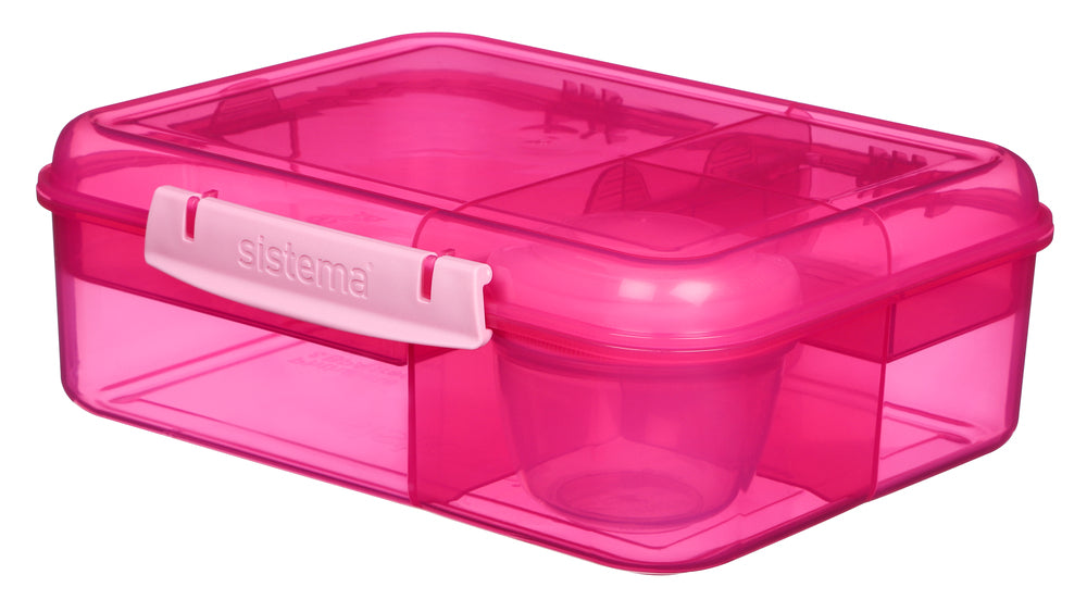 Madkasse Sistema Bento Lunch pink 1,65L