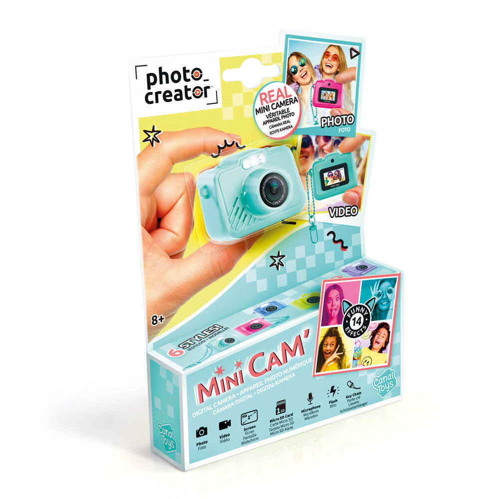 Creator mini digitalkamera original turkis