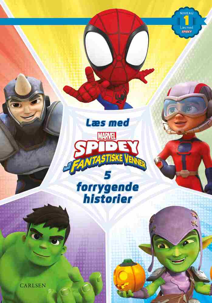Læs med Spidey og hans fantastiske venner - fem forrygende historier
