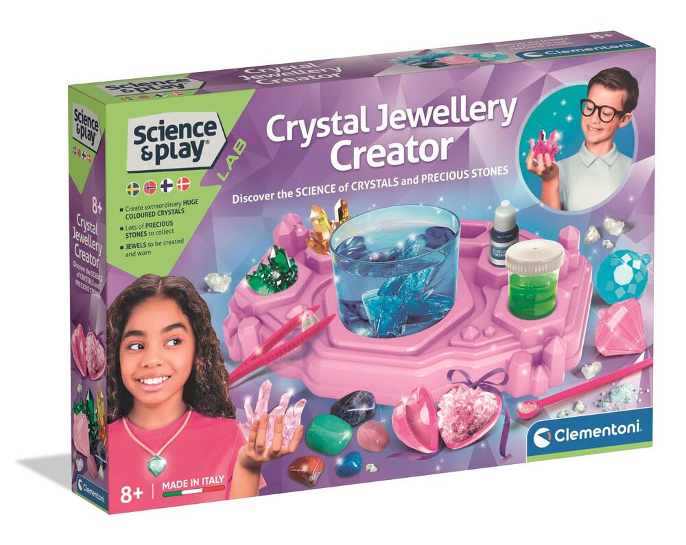 Clementoni DIY smykker med krystaller
