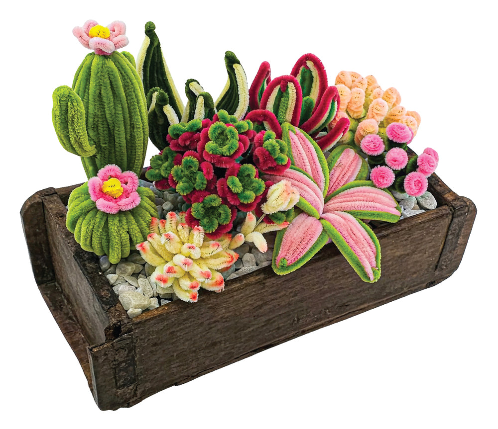 Piberenser planter dekoration kaktus/sukkulent 8 STK