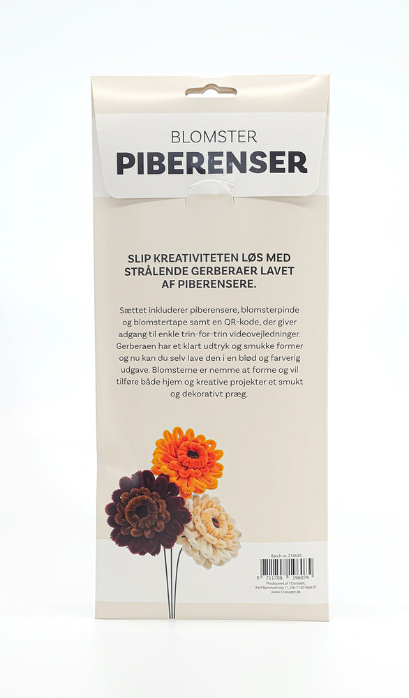 Piberenser blomster Gerbera 3 STK